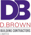 D. Brown Building Contractors Ltd logo, an Upsize client